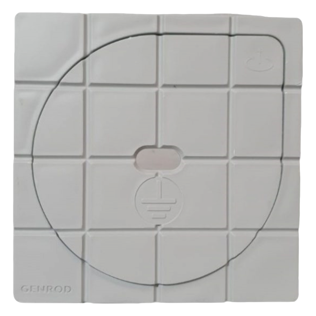 [33753] Caja de Inspección de PVC Eco 150x150mm Genrod