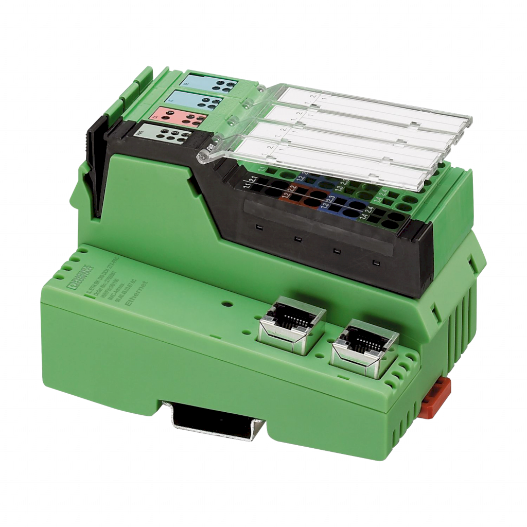 [7234] Módulo INLINE 8ED +4SD 24VCC Bornera a Resorte Phoenix Contact