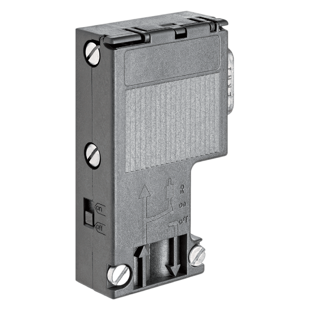 [8114] Conector Profibus 90° 12MBits S/Conector PG C/Resistencia de Cierre Siemens