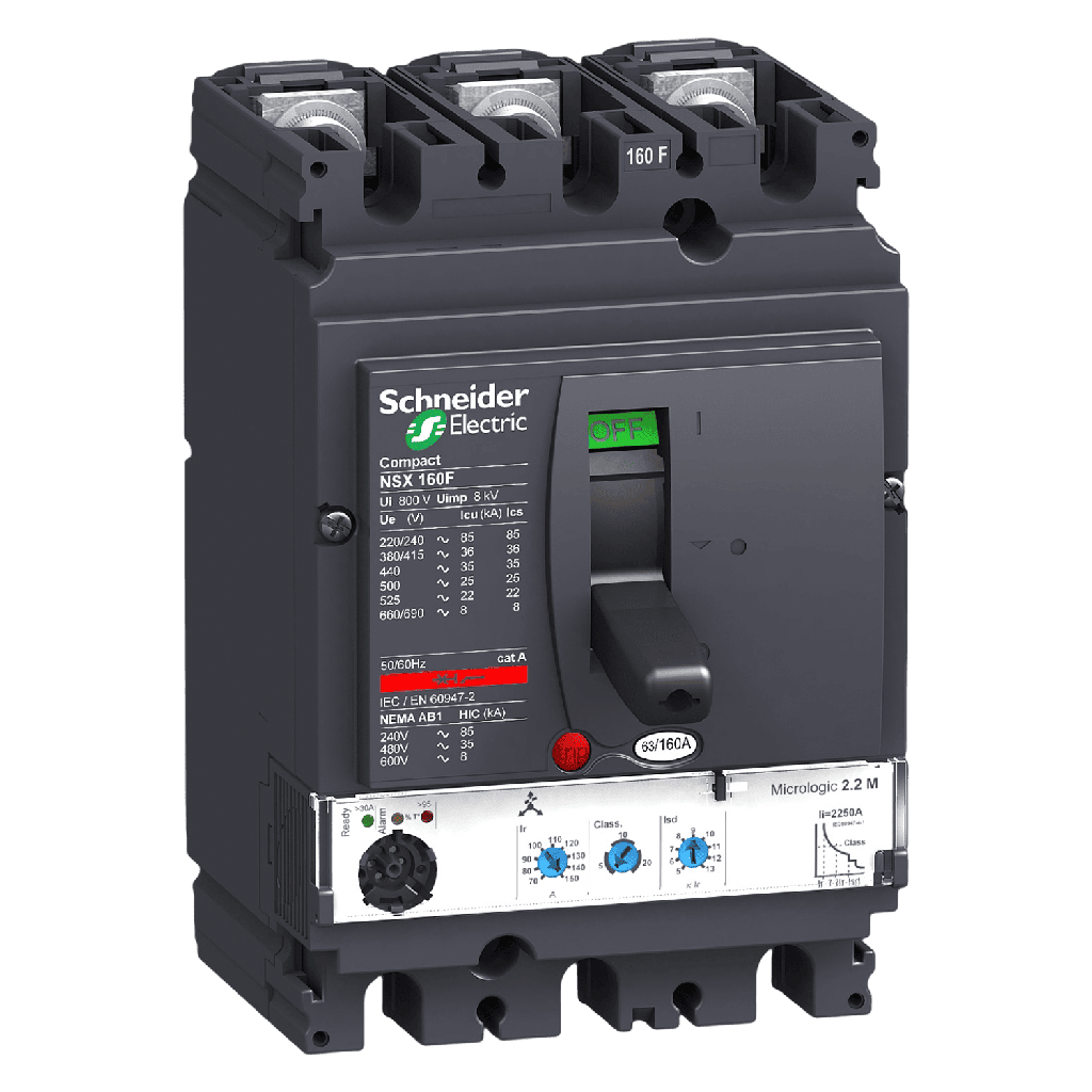 [8537] Interr. NSX160F 3P 150A 415VCA Schneider Electric