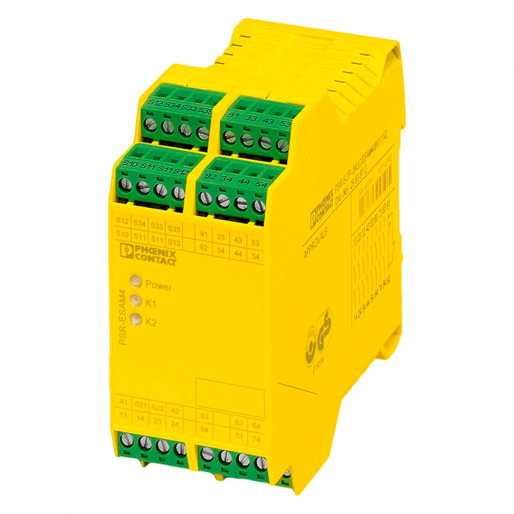 Relé Seguridad Nivel 3 8NA+2NC CAT 4/PL 24VCC Phoenix Contact