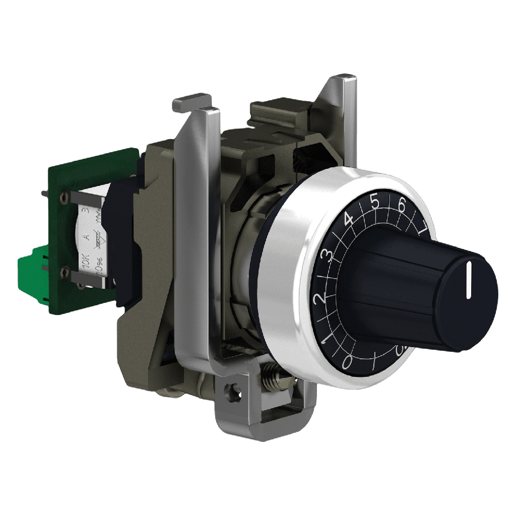 [10076] Potenciómetro Metalico XB4 10KOhm Cermet Lineal Schneider Electric