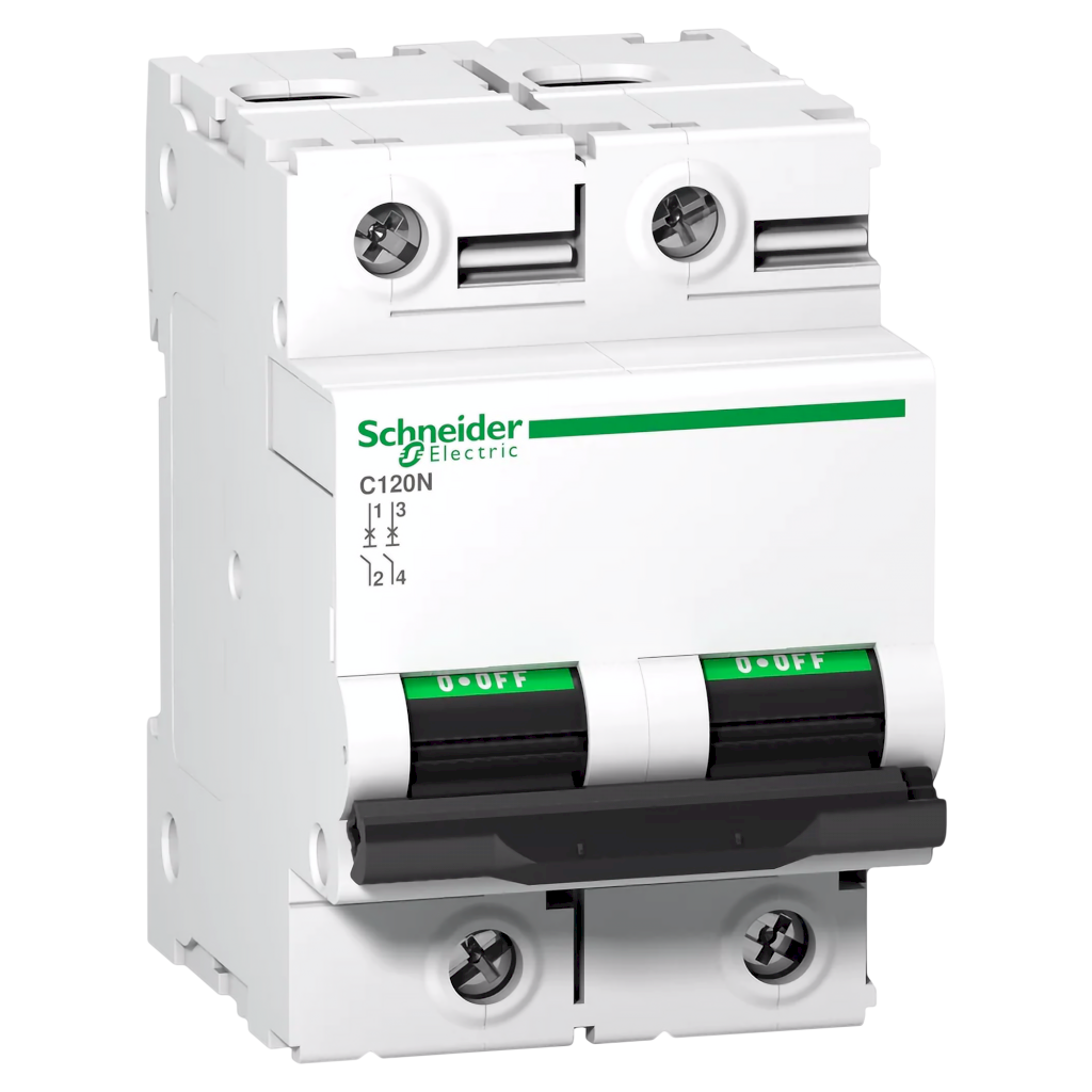 [10344] Interruptor Termomagnético A9N18 2x80A 10kA Curva C Schneider Electric