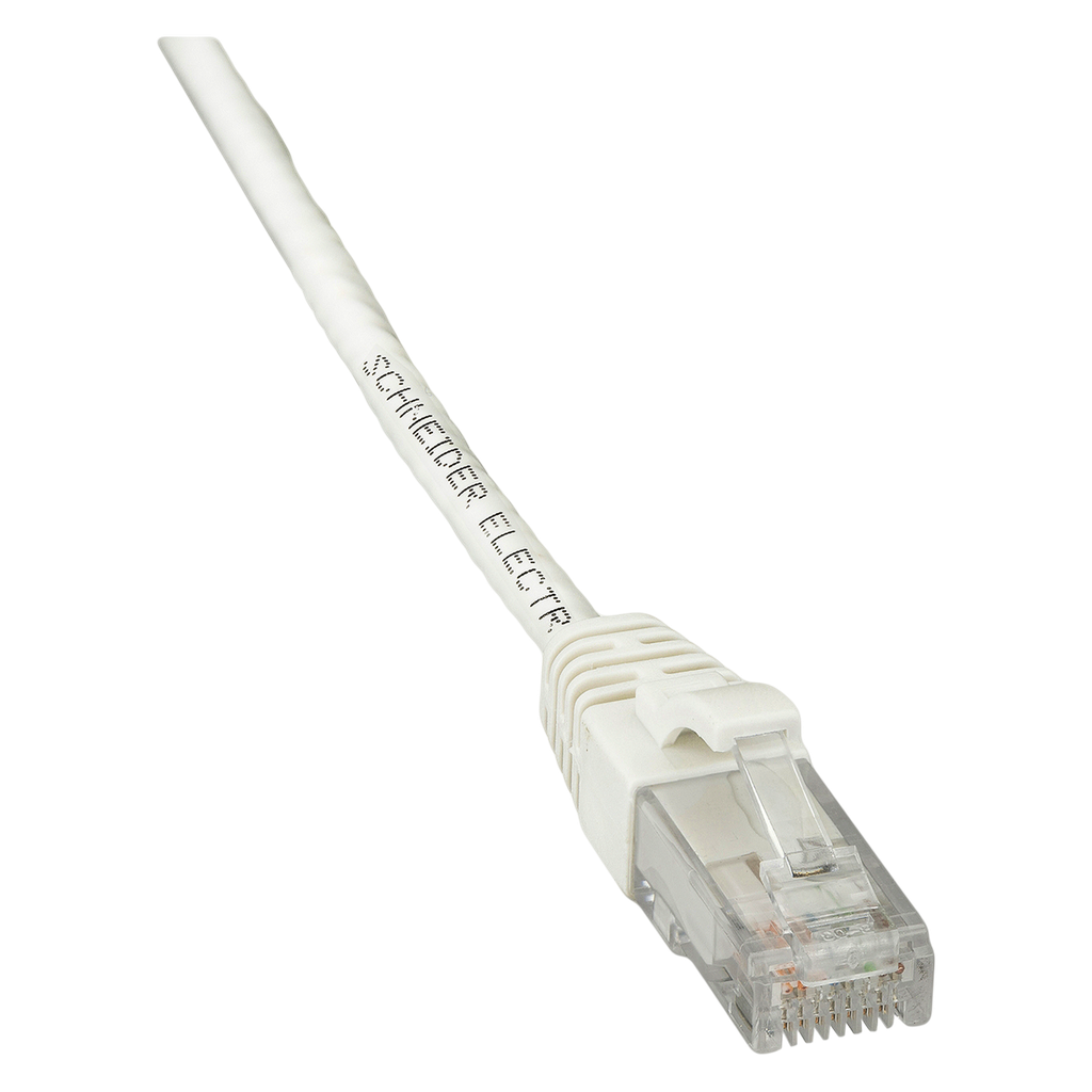 [10440] Patch Cord RJ45-RJ45 8 Conductores Cobre 1Mts CAT 6 Gris Schneider Electric