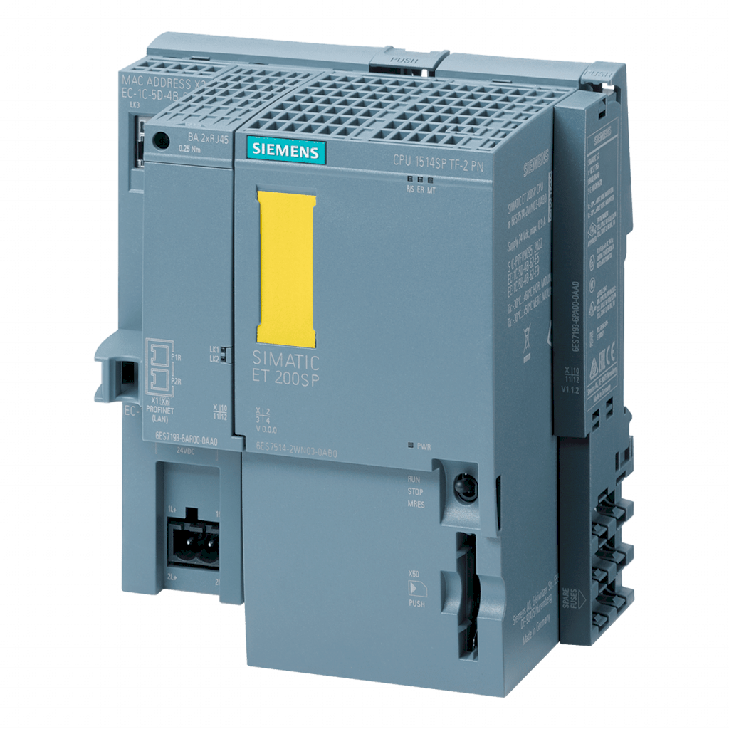 [10611] CPU ET200SP 1512SPF-1PN 300KB/1MB 1xPN-S/Bus ADAP 24VCC Siemens