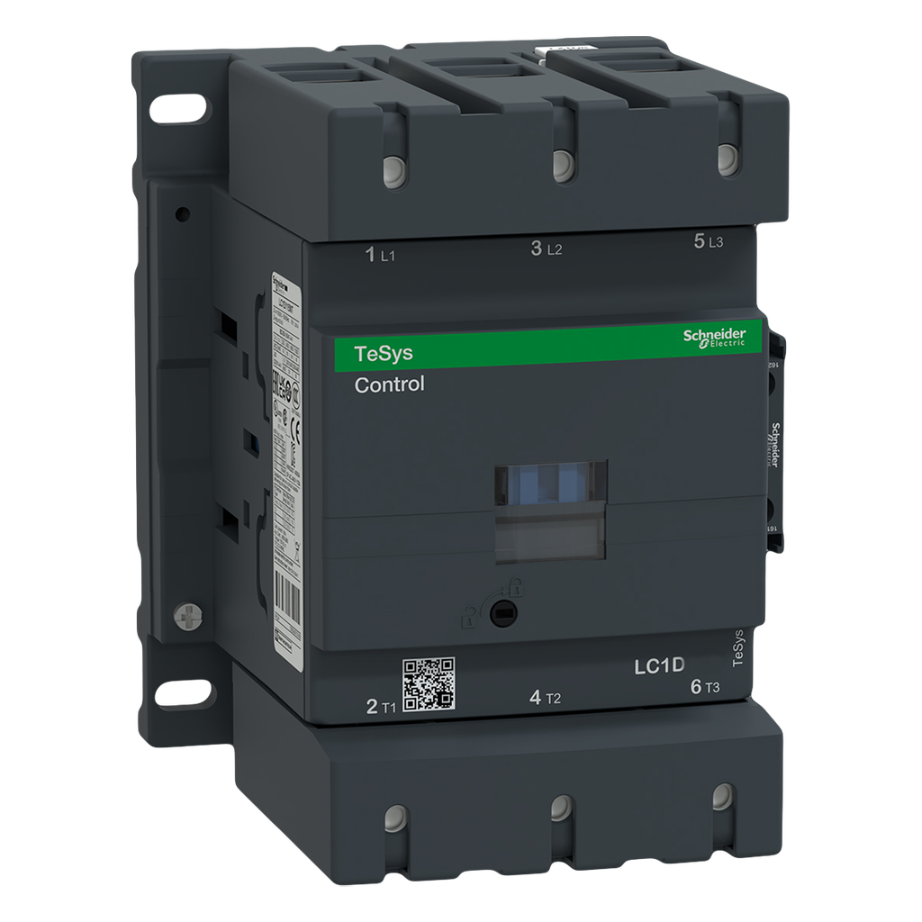 [22432] Contactor LC1D 3P 150A 220VCA 75kW 1NA+1NC Schneider Electric