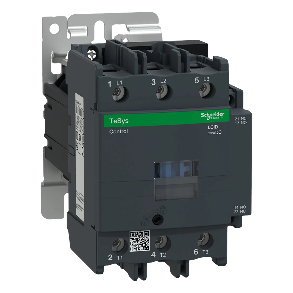 [22442] Contactor LC1D 3P 80A 24VCC 37kW 1NA+1NC Schneider Electric