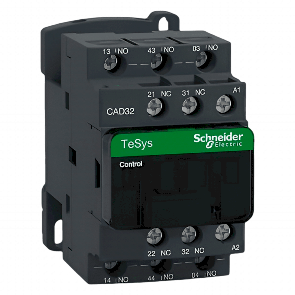 Contactor Auxiliar 5 Polos 220VCA 10A 3NA + 2NC Schneider Electric