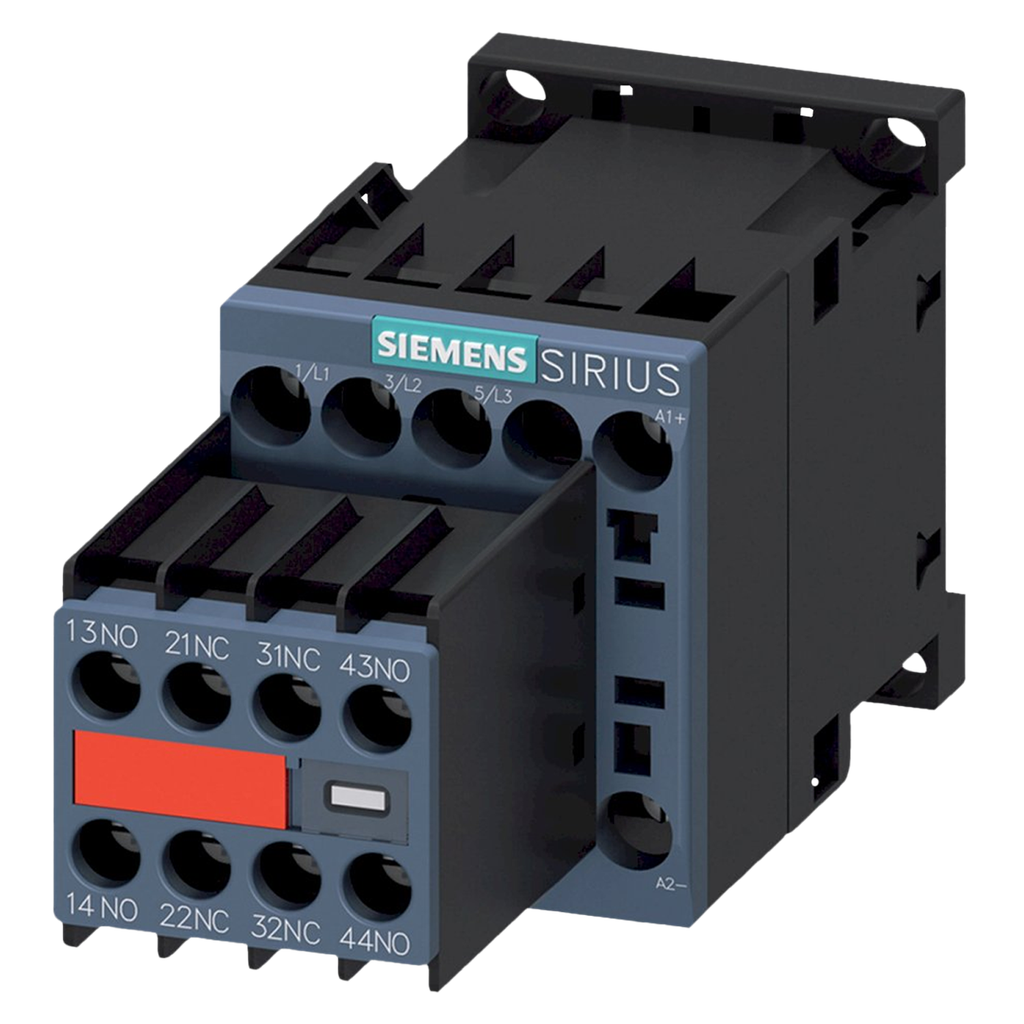 [31147] Contactor 3RT2 3P 7A 24VCC 4kW S00 Siemens