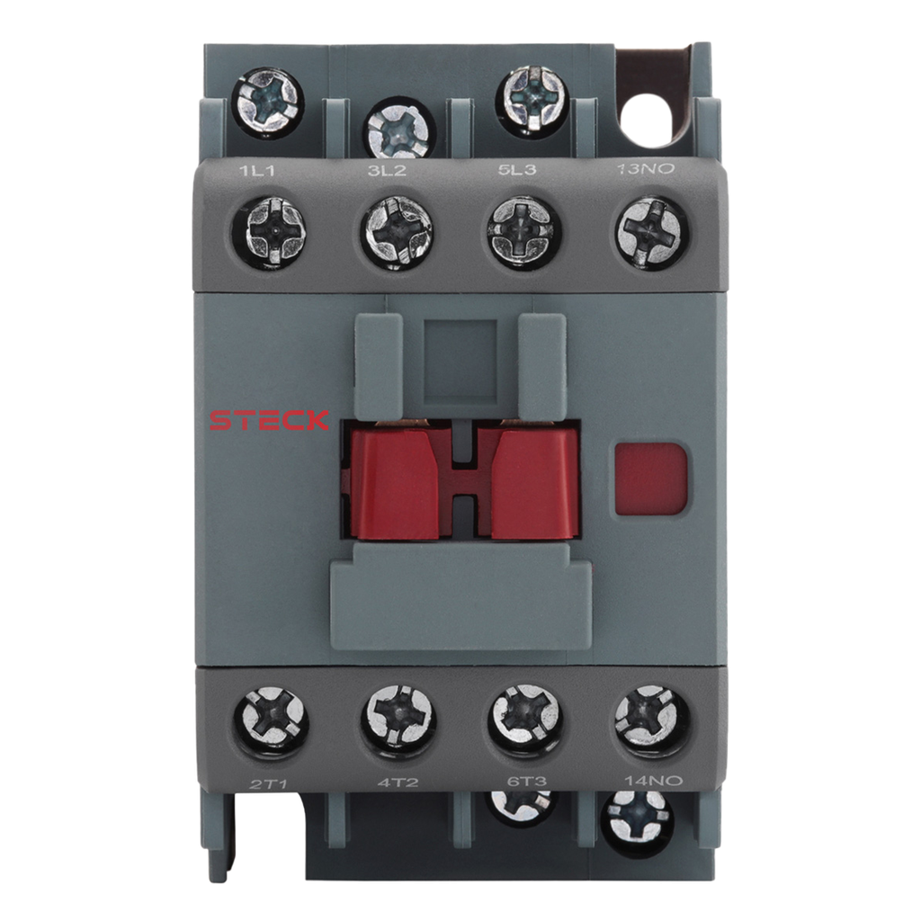 [31702] Contactor SK1 3P 18A 24VCA 8,5kW 1NA Steck Electric