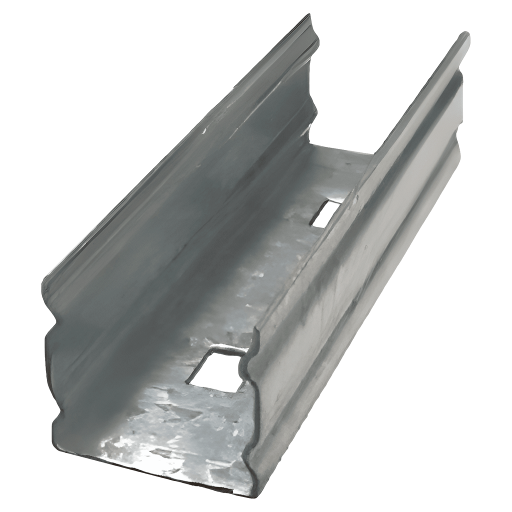 [3219] Cupla Unión P/Perfil C Ala 44mm Espesor 1,6mm Chapa Zincada Samet
