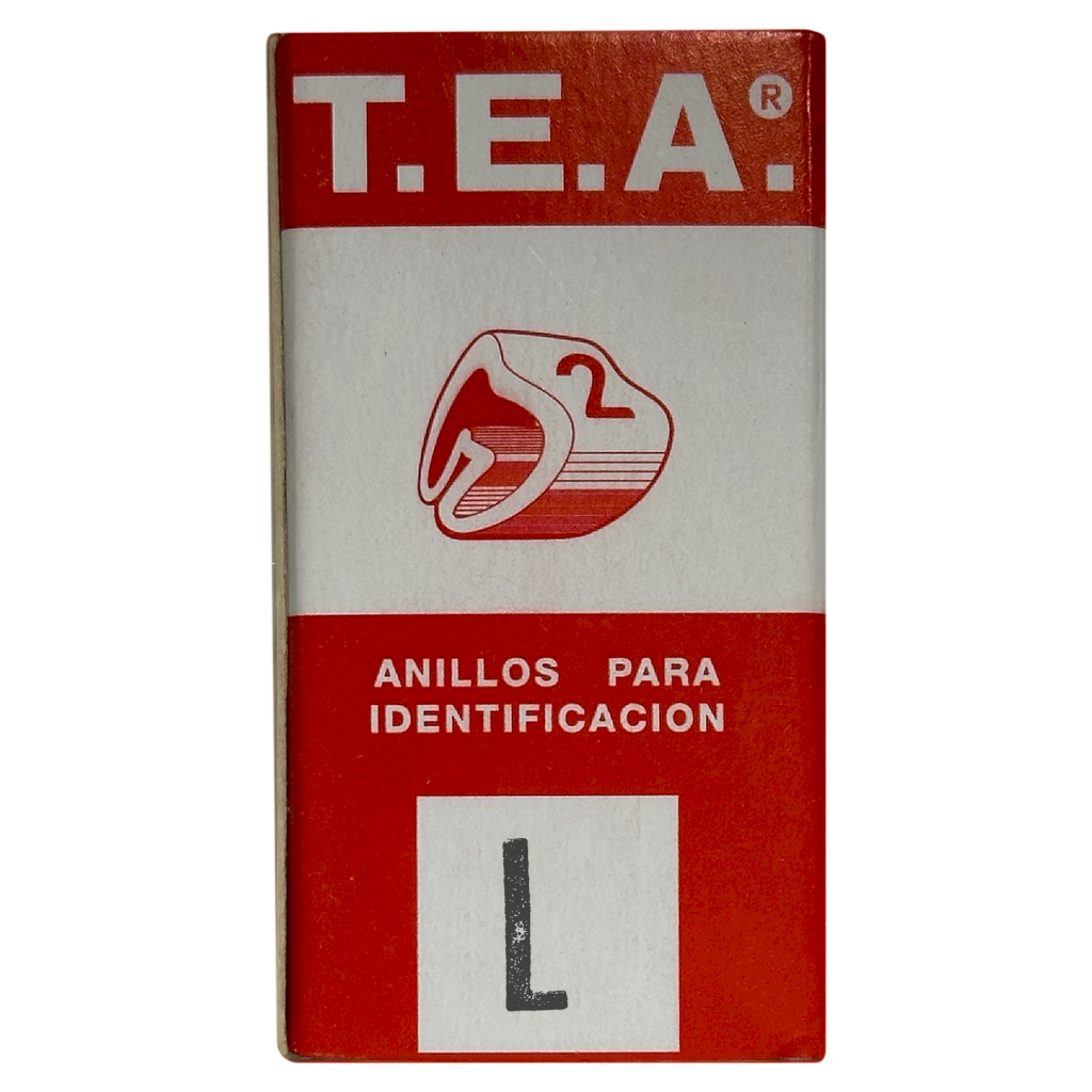 Anillos Identificadores OF Omega X100u Letra L Tea
