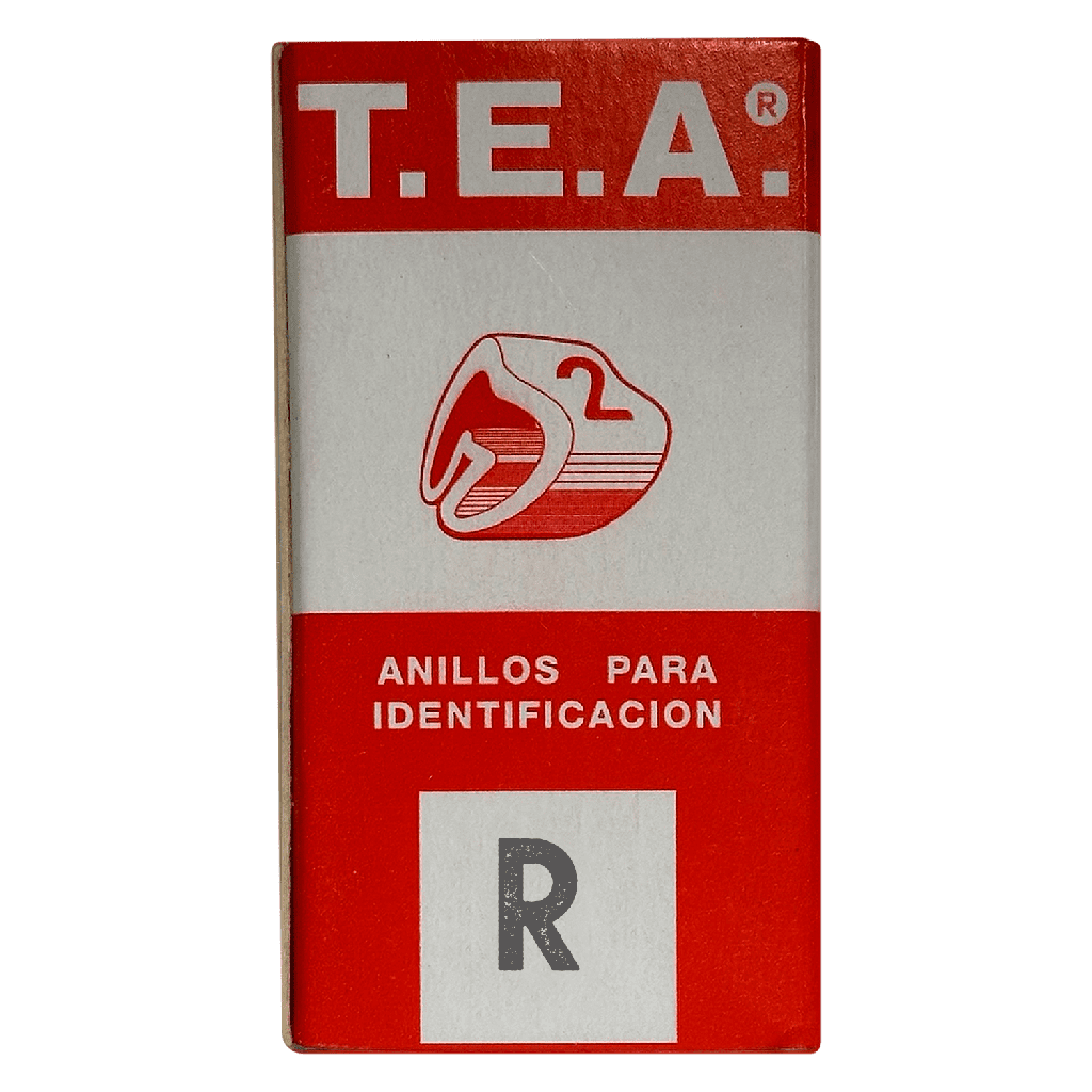 [14226] Anillos Identificadores OM Omega X100u Letra R Tea