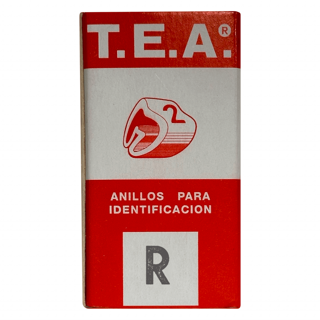 [14226] Anillos Identificadores OM Omega X100u Letra R Tea