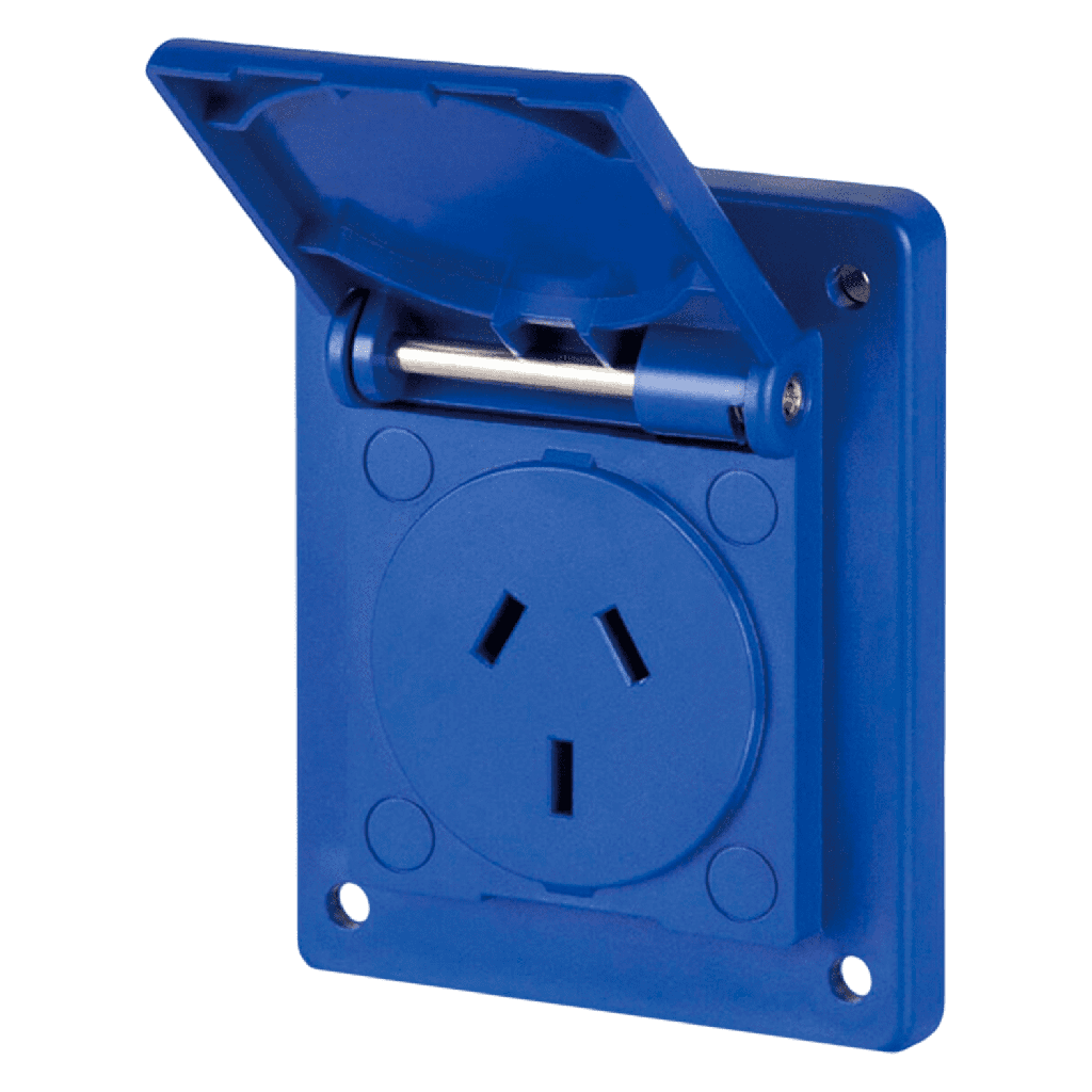 [23735] Toma Industrial Embutir 10A 3P 220V IP44 Scame