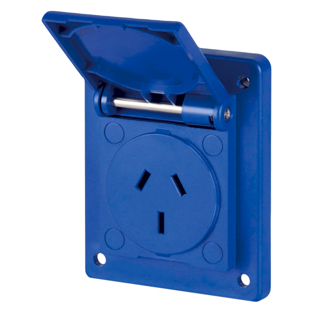 [23735] Toma Industrial Embutir 10A 3P 220V IP44 Scame