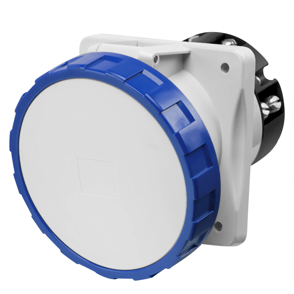 [24491] Toma Industrial Embutir 63A 3P 220V IP67 Scame