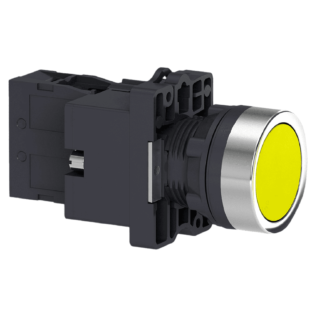 [26064] Pulsador Luminoso XA2 Plástico 220VCA/VCC 24VCA 1NA Amarillo Schneider Electric