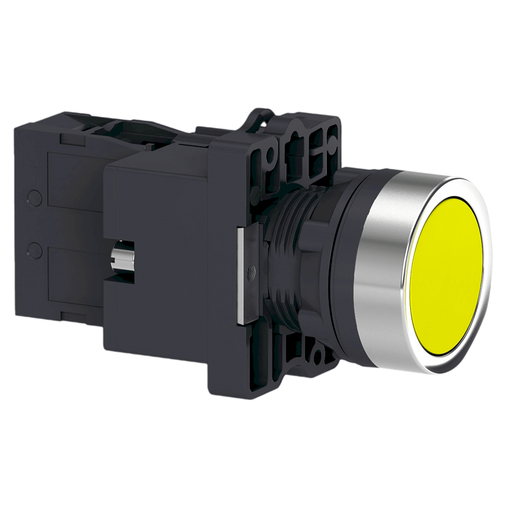 [26064] Pulsador Luminoso XA2 Plástico 220VCA/VCC 24VCA 1NA Amarillo Schneider Electric