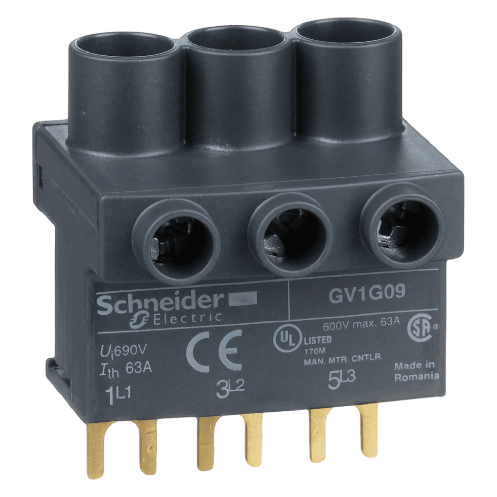 [26331] Bornera P/Alimentación TeSys F/TeSys U/TeSys GV2 a Tornillo Schneider Electric