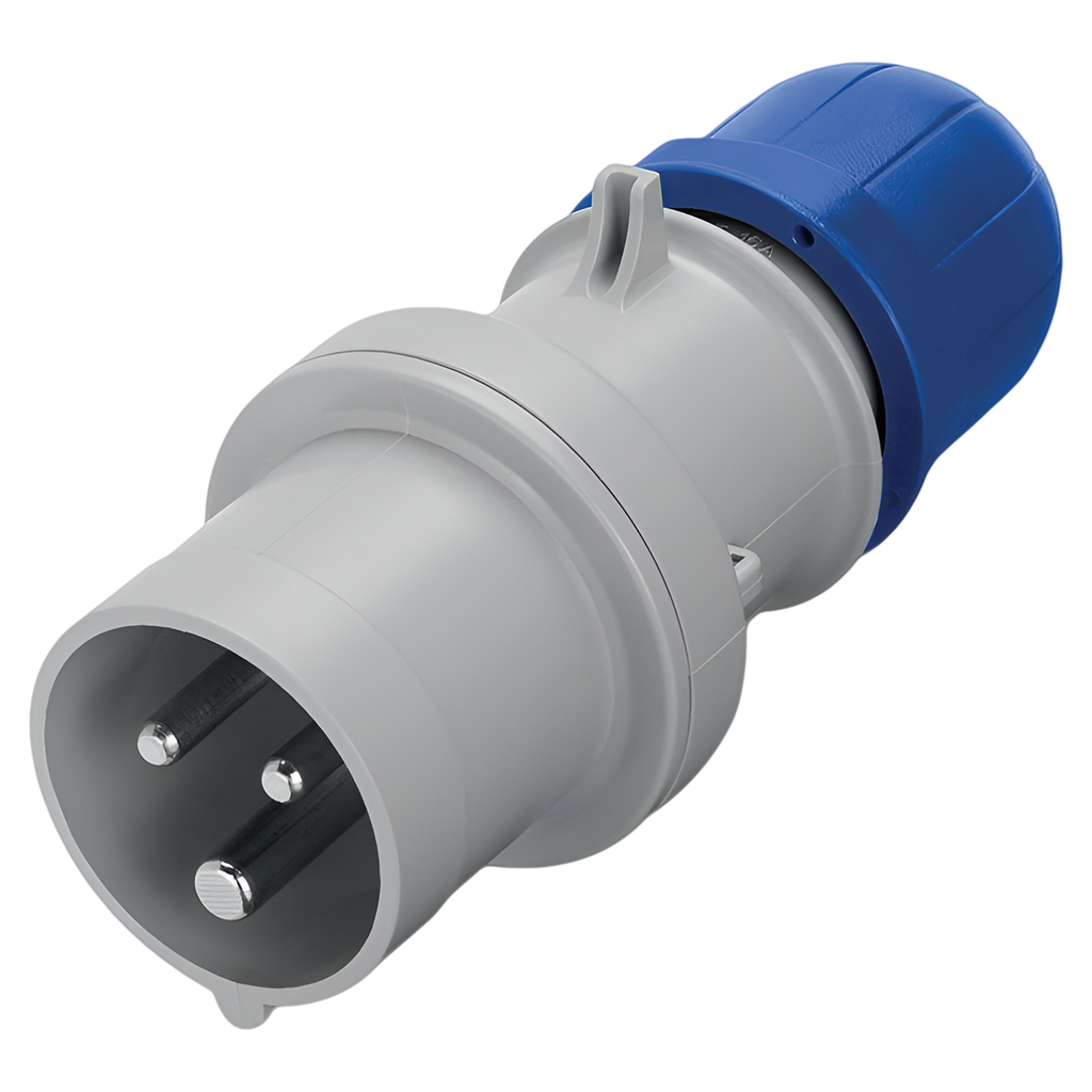 [29525] Ficha Industrial Móvil 3P 16A 220V IP44 Scame