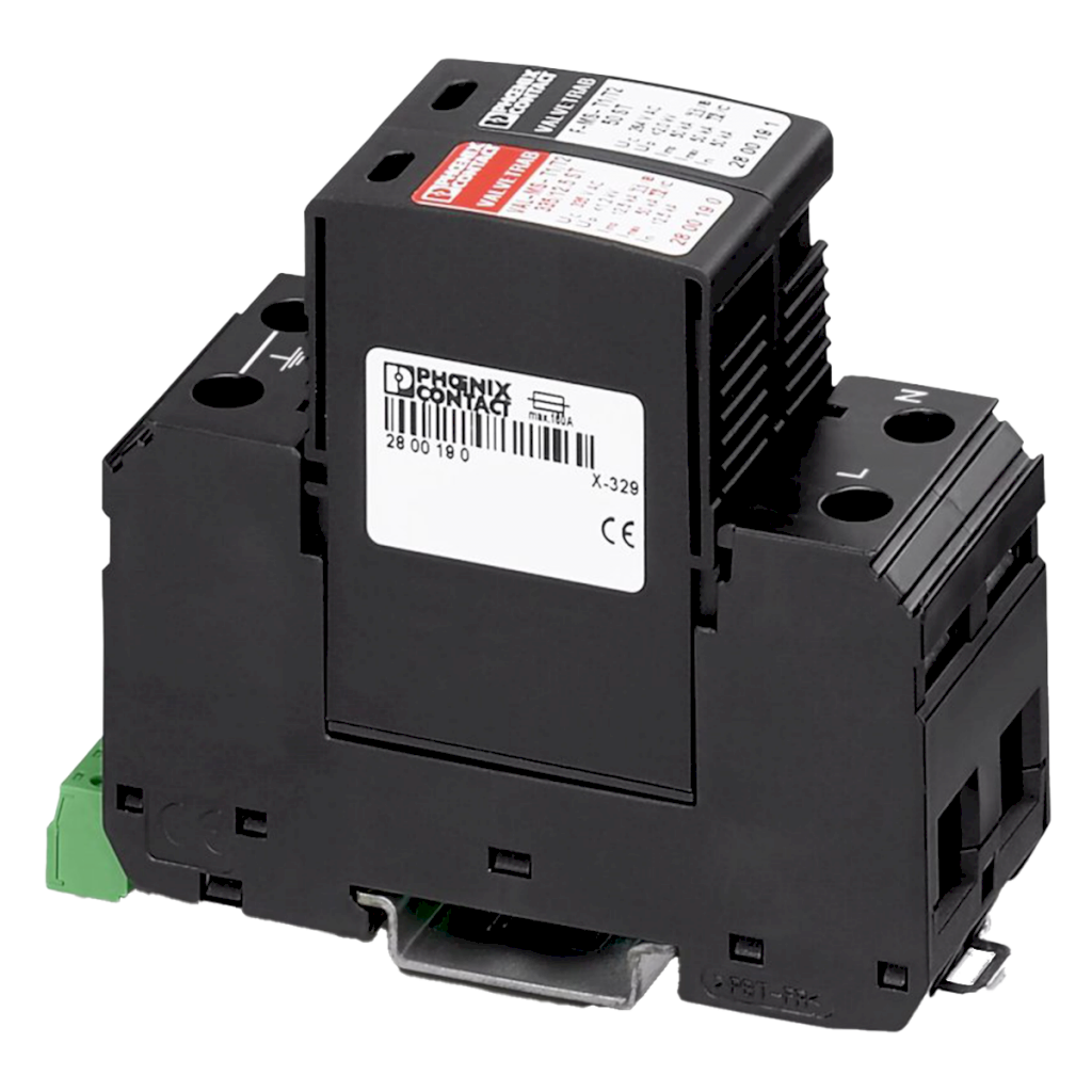 [32329] Descargador de Sobretension Y Rayos P/Red Monofasico (L1, N, PE) T1 T2 Phoenix Contact