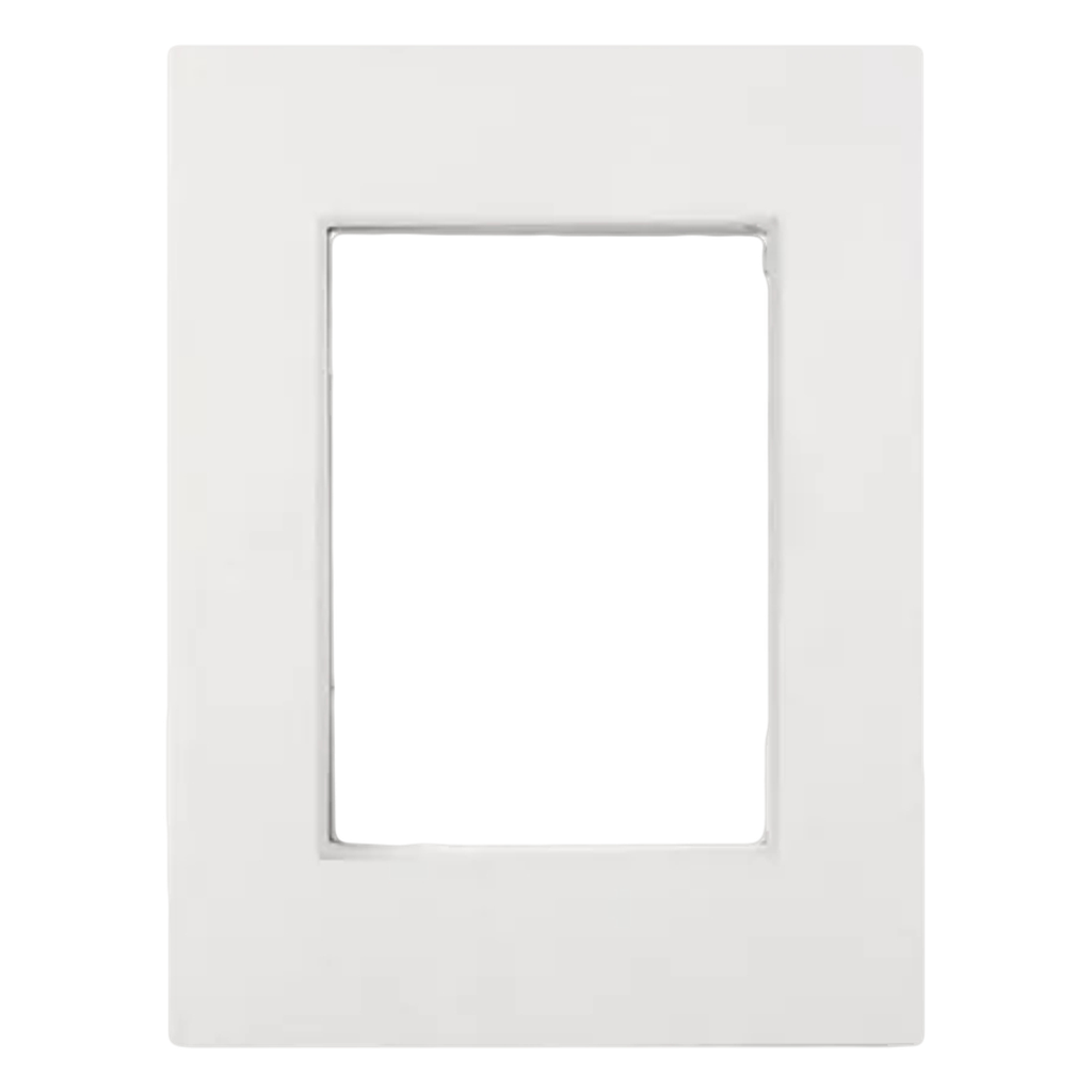 [11980] Tapa y Distanciador Bauhaus 4 Módulos C/Ribete Cambre