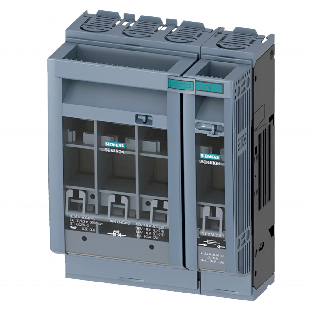 Seccionador 4P 160A 380VCA Fusible Bajo Carga Siemens