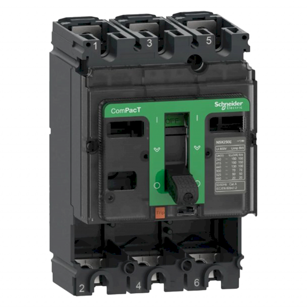 Interr. NSX250B 3P 250A 690VCA Schneider Electric