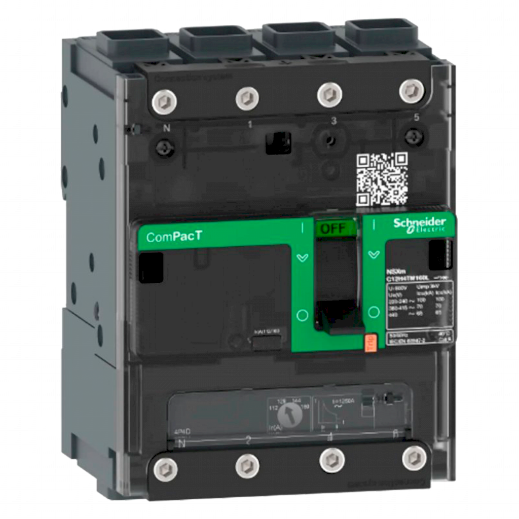 Interr. NSX160B 4P 160A 380-415VCA Schneider Electric