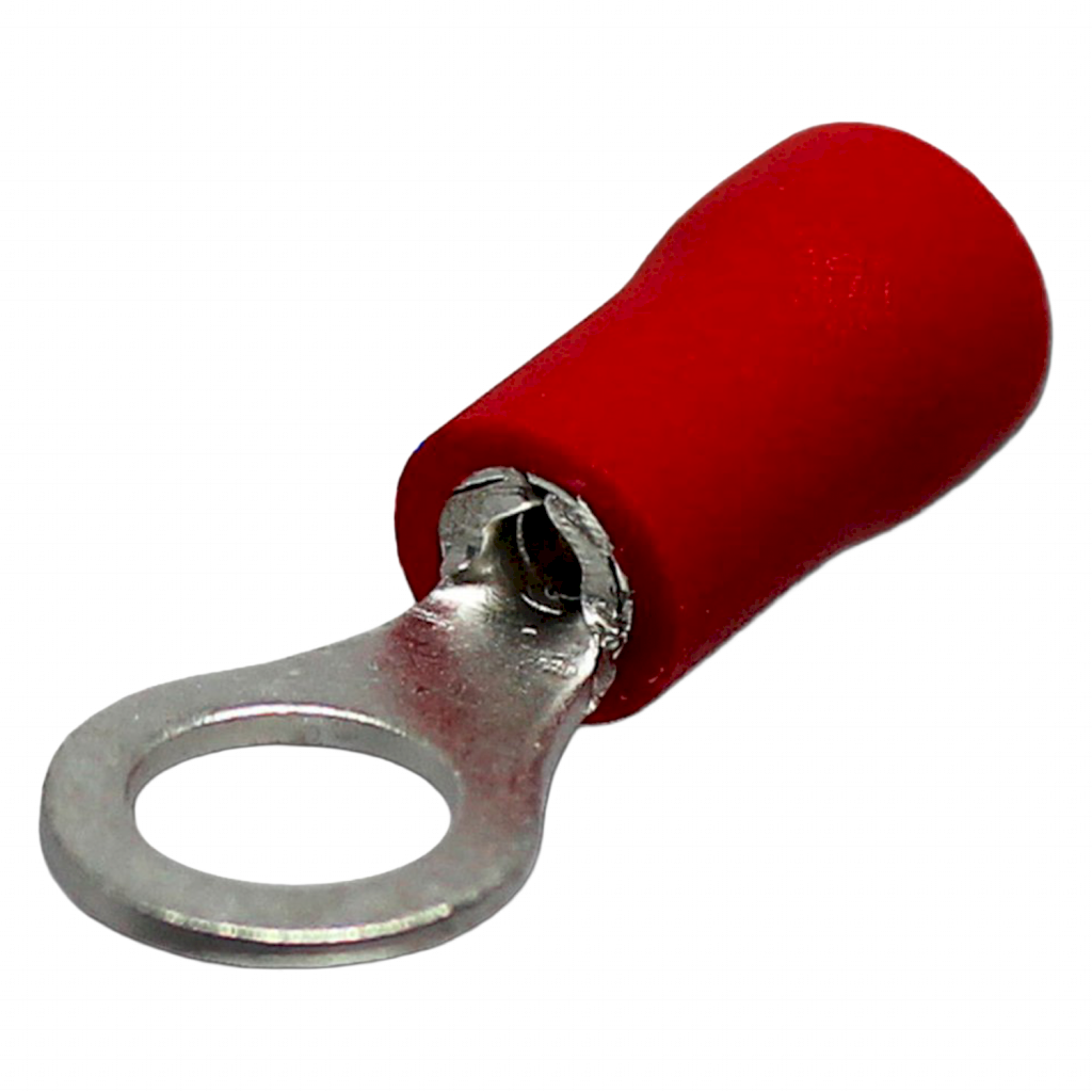 Terminal Ojal A4 Rojo 5mm Tbcin