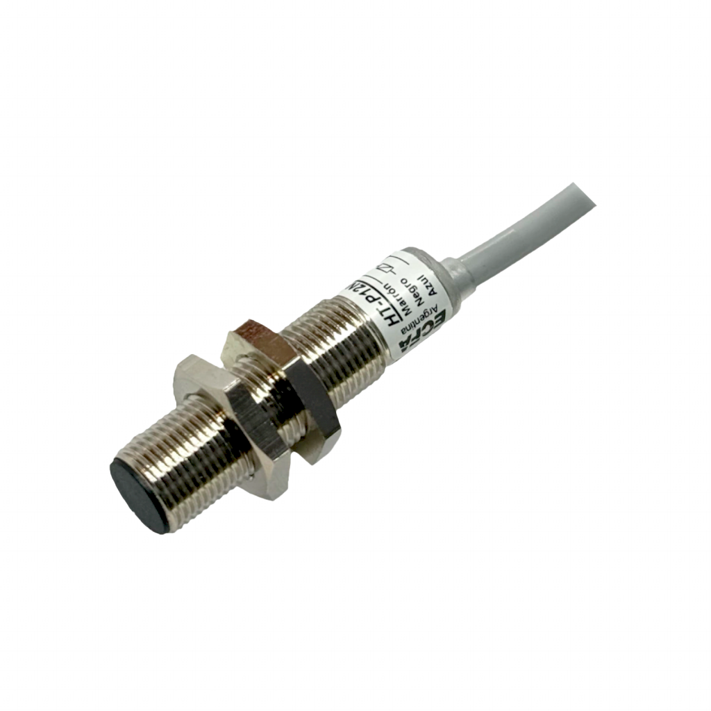 [11048] Sensor Inductivo M12 3 Hilos 24VCC 1NA Rasante 4mm Ecfa