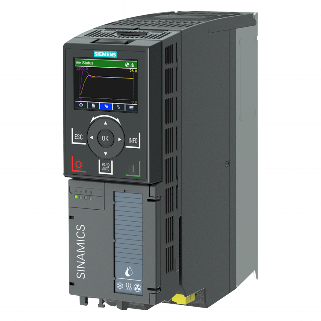 [35957] Variador G120X 380VCA LO: 1,5kW/2HP HO: 1,1kW/1,5HP C/Filtro PN Siemens