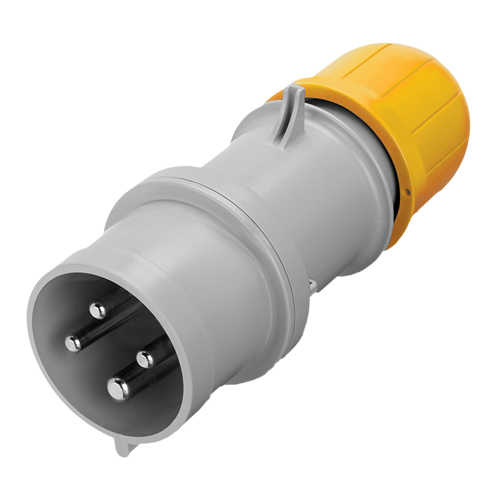 [25721] Ficha Industrial Fija Embutir 4P 32A 110V IP44 Scame