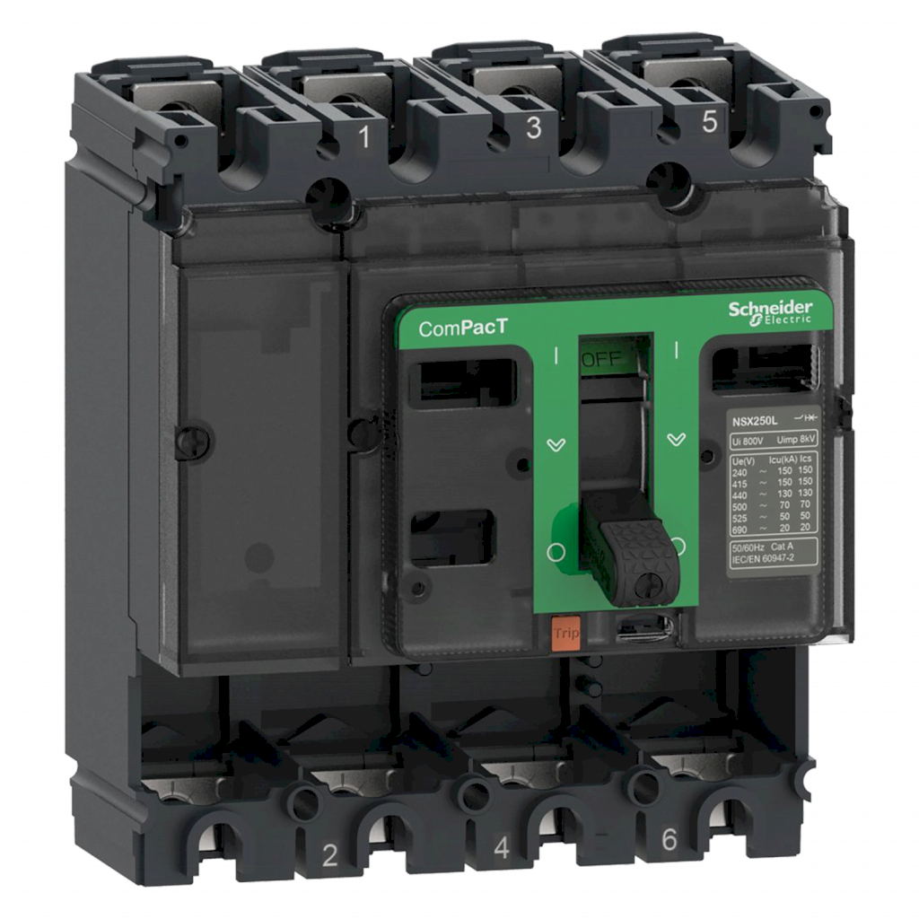 [35360] Interr. NSX100F 4P 100A 380-415VCA Schneider Electric