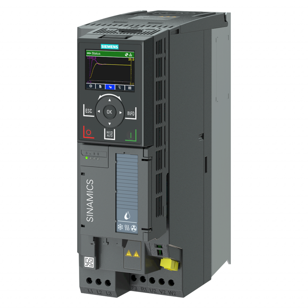 Variador G120X 380VCA LO: 7,5kW/10HP HO: 5,5kW/7,5HP C/Filtro PN Siemens