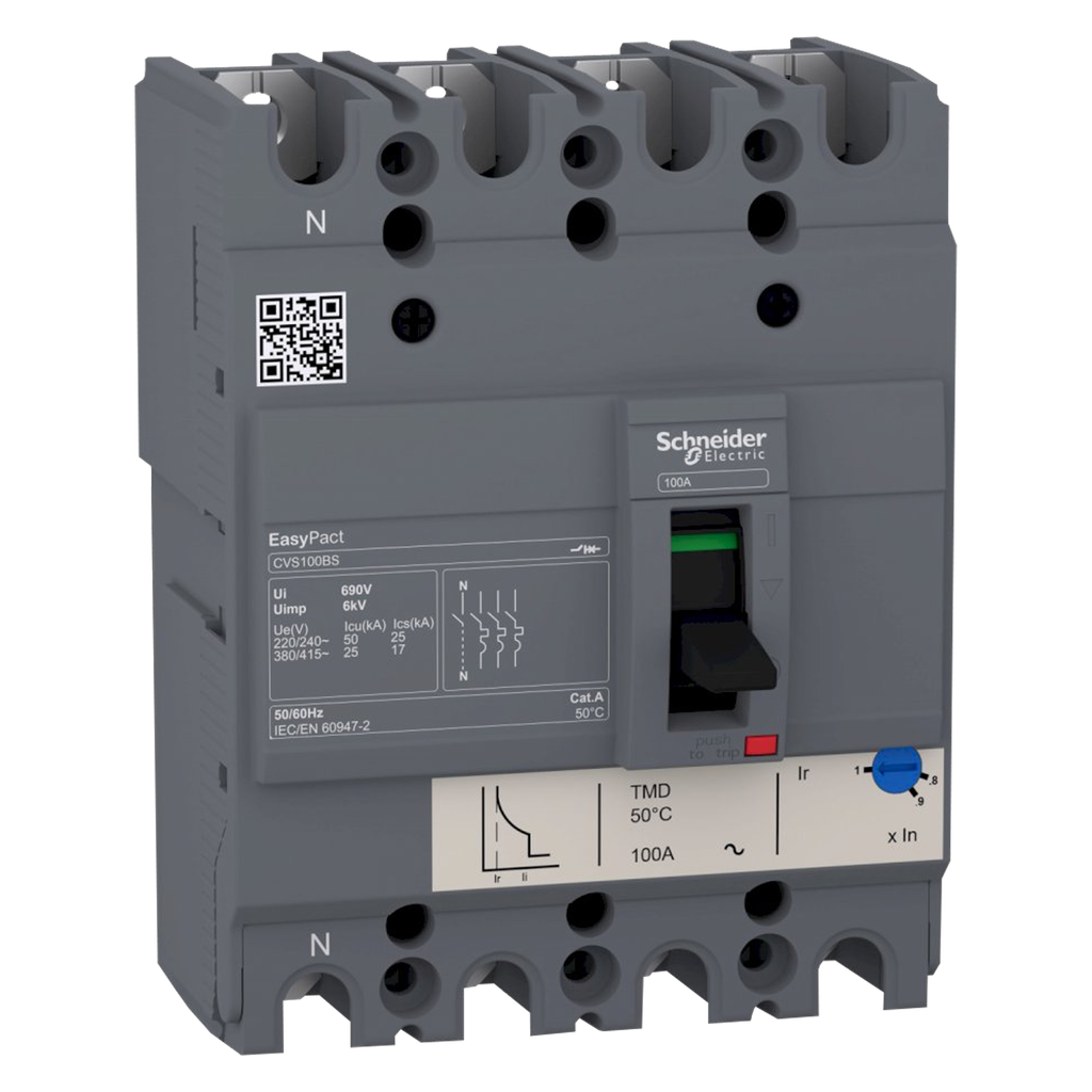 [27998] Interr. CSV100BS 4P 63A 440VCA Schneider Electric