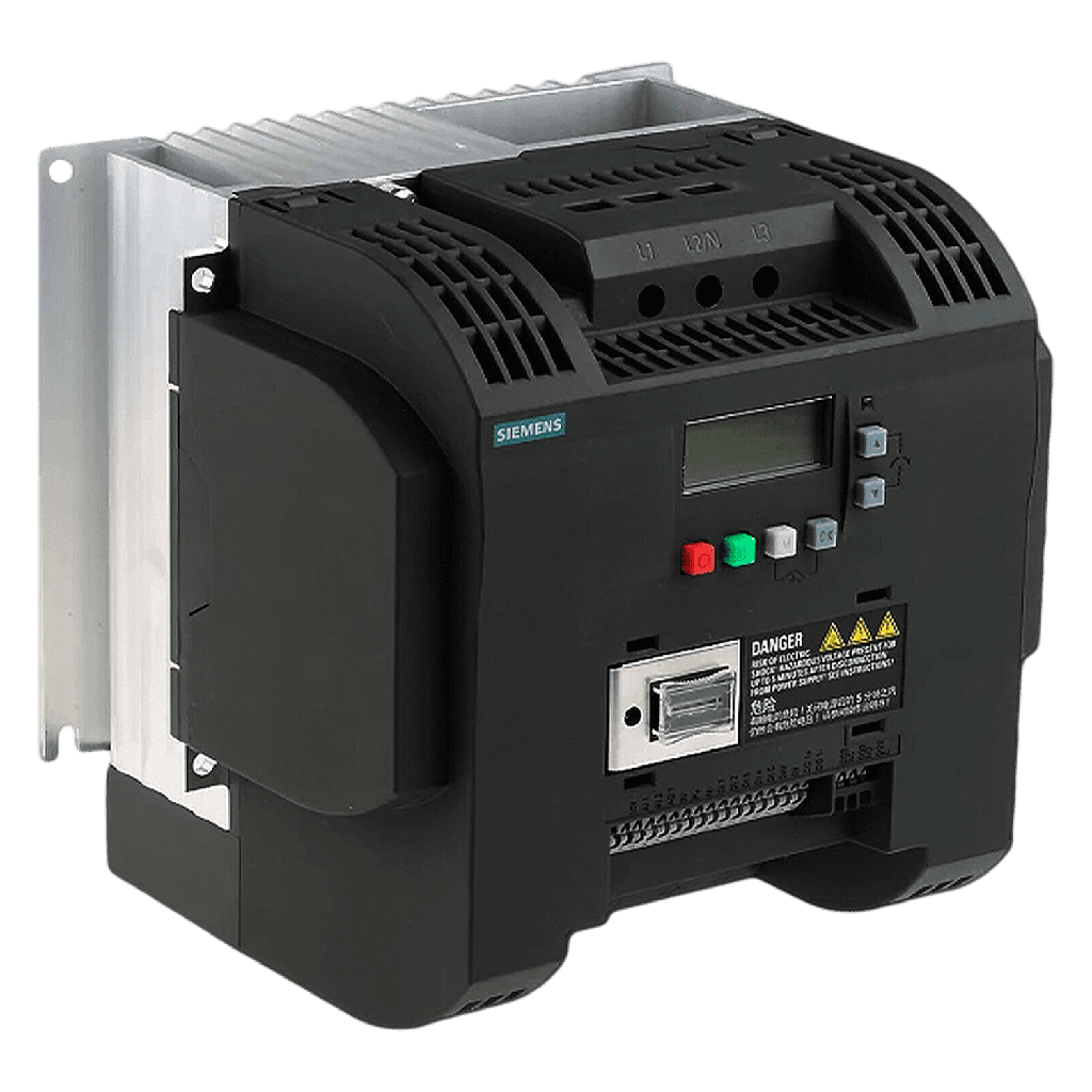 [23755] Variador V20 400VCA LO: 5,5kW/7,5HP HO: 5,5kW/7,5HP C/Filtro USS/MPB RTU Siemens