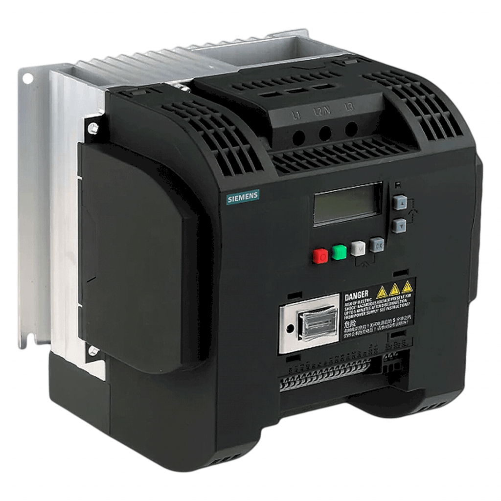 [23755] Variador V20 400VCA LO: 5,5kW/7,5HP HO: 5,5kW/7,5HP C/Filtro USS/MPB RTU Siemens