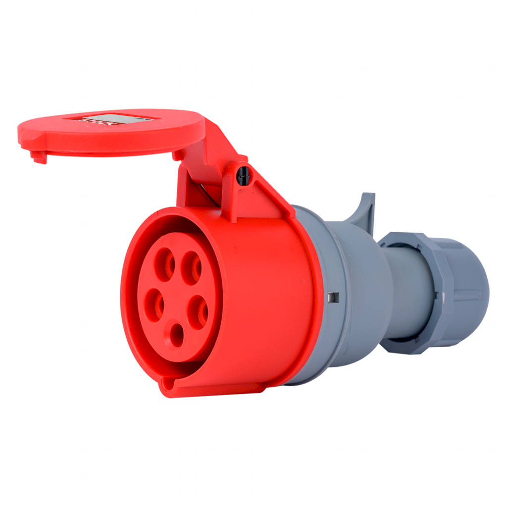 Toma Industrial Móvil Triton 3P+N+T 16A 380V IP44 Steck Electric