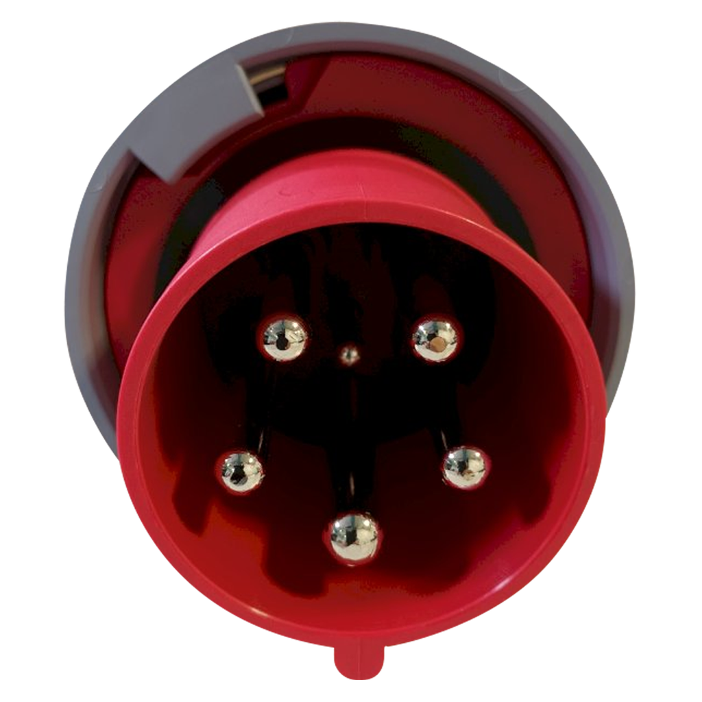 [37097] Ficha Industrial Móvil Triton 3P+N+T 63A 380V IP44 Steck Electric