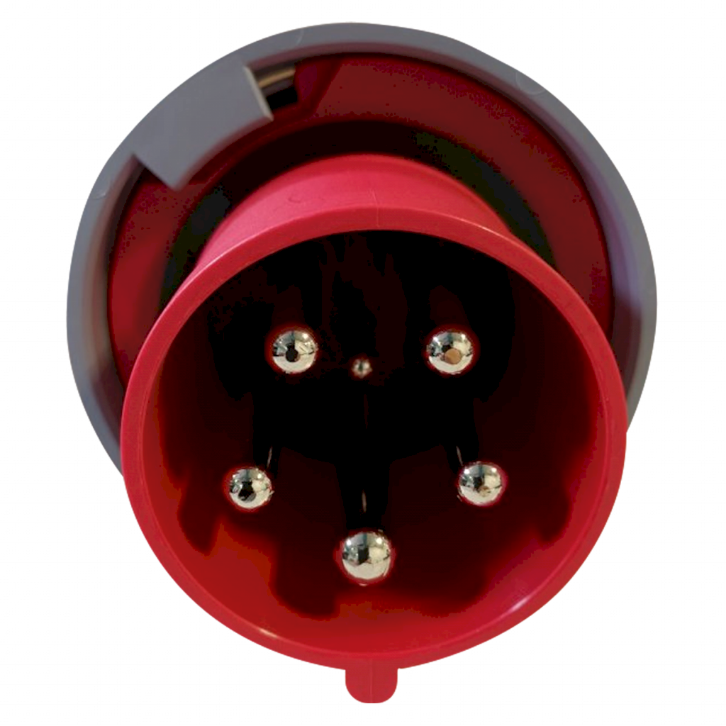 [37097] Ficha Industrial Móvil Triton 3P+N+T 63A 380V IP44 Steck Electric