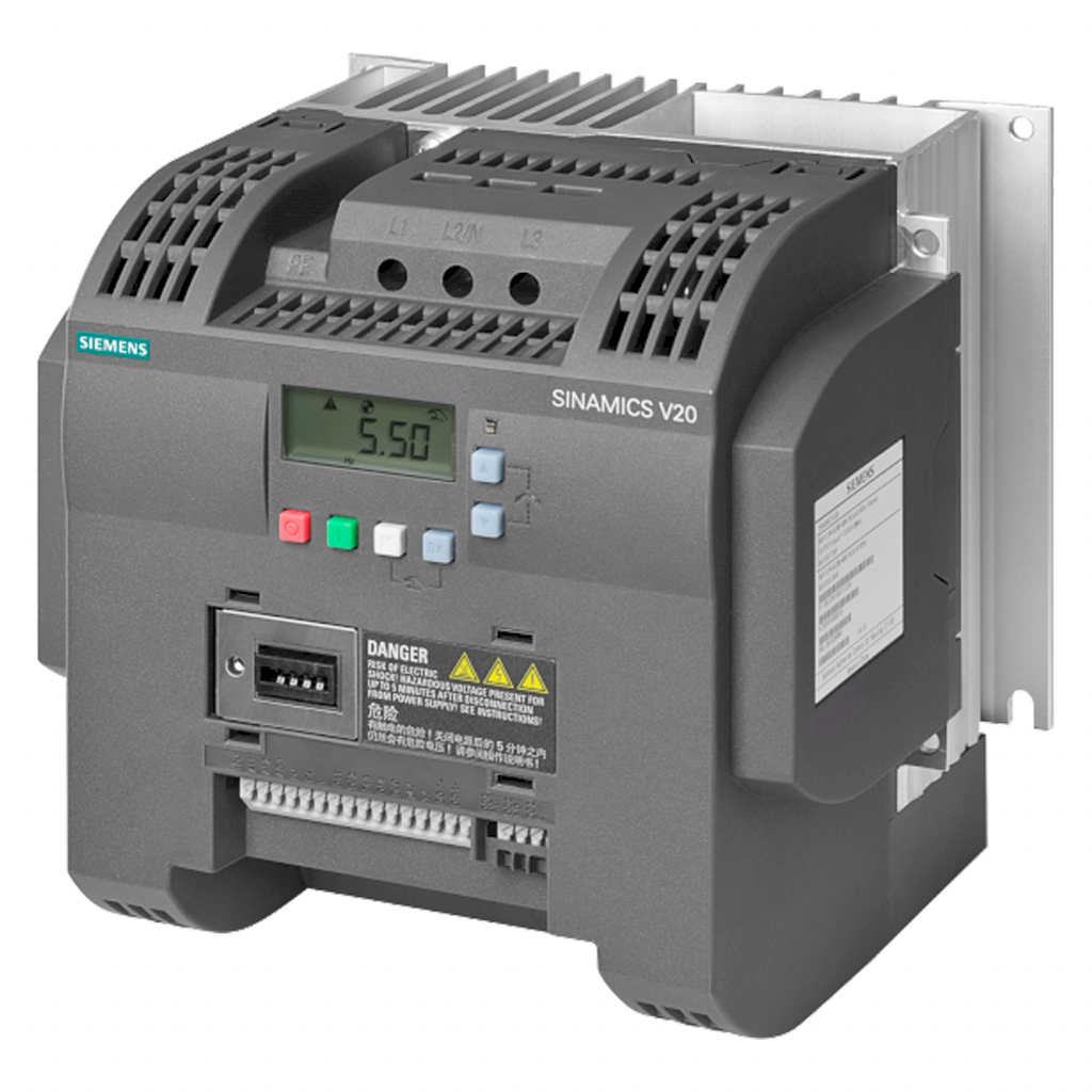 Variador V20 240VCA 2,2kW/3HP S/Filtro RTU/USS Siemens