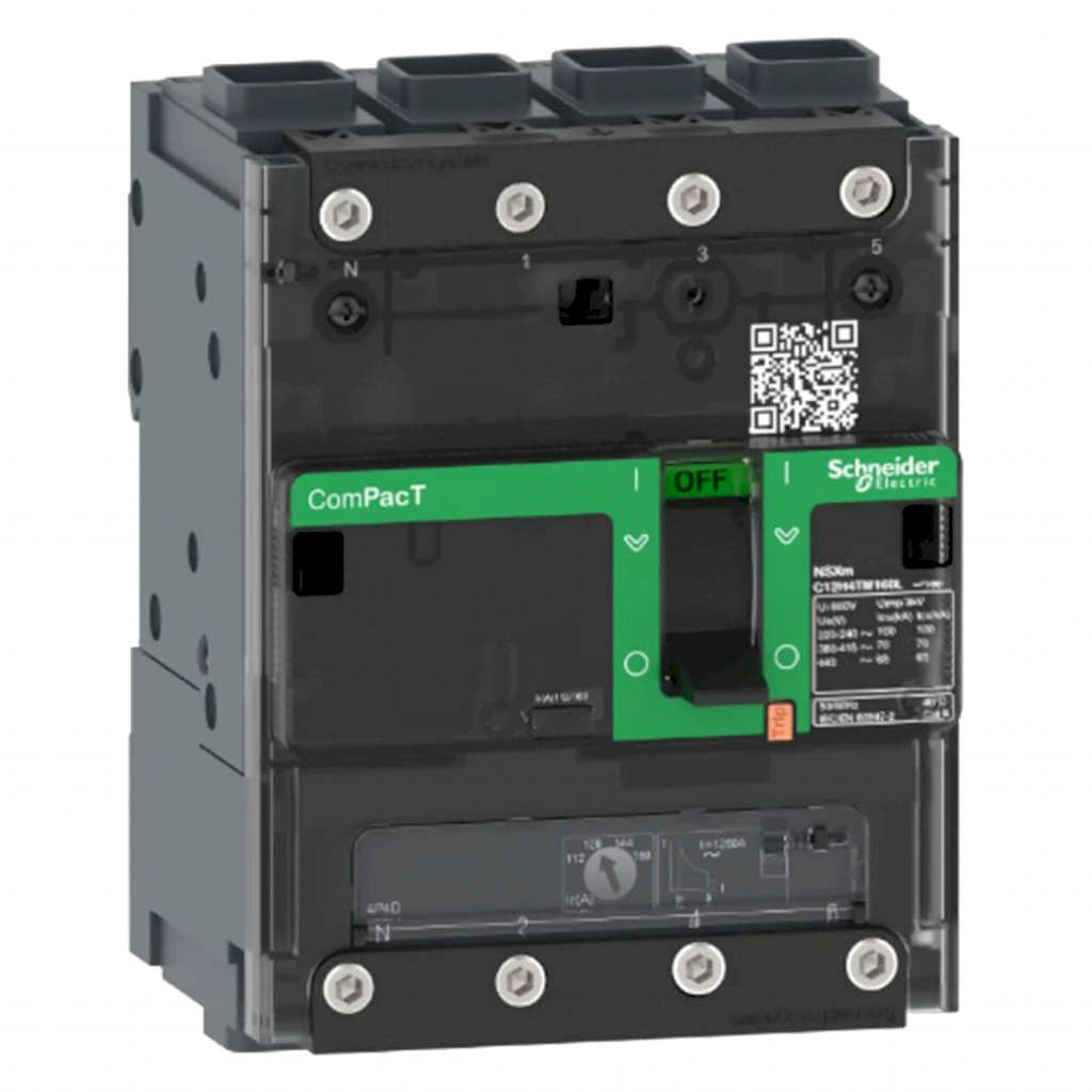 Interr. NSXM 4P 160A 415VCA Schneider Electric