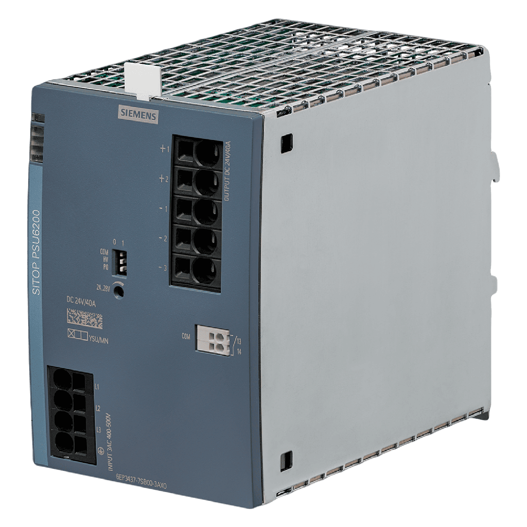 [18356] FuenteTrifásica PSU6200 E:400-500VCA/500-550VCC S:24VCC 40A Siemens