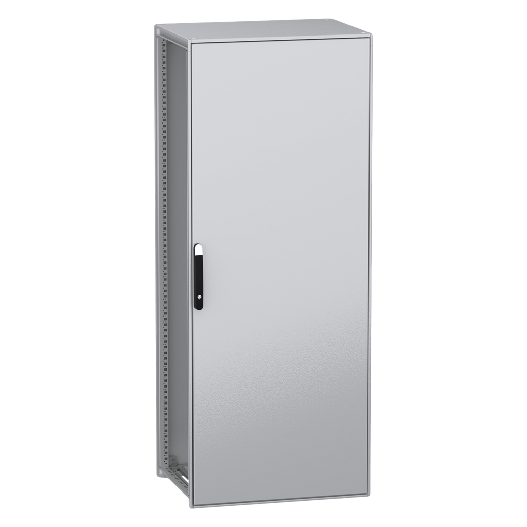 [37222] Armario Chapa Acero 2000x800x600mm C/Puerta S/Placa S/Laterales Gris Ral 7035 Schneider Electric