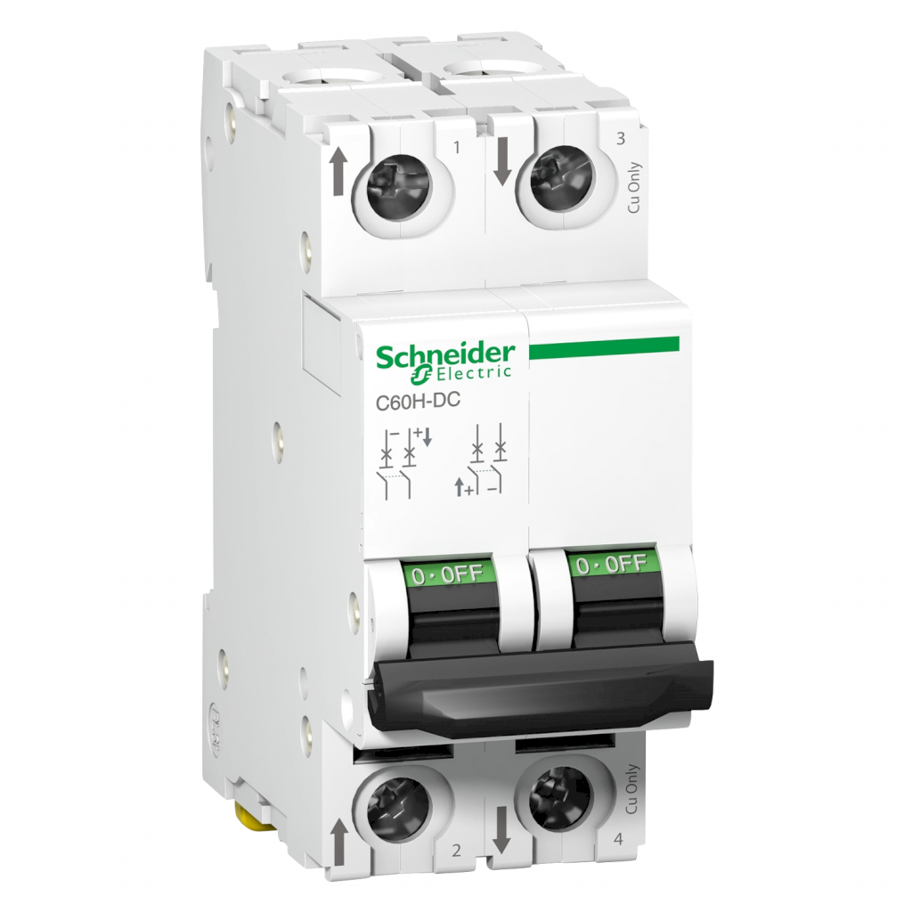 [16620] Interruptor Termomagnético A9N61 2x10A 20KA Curva C Schneider Electric