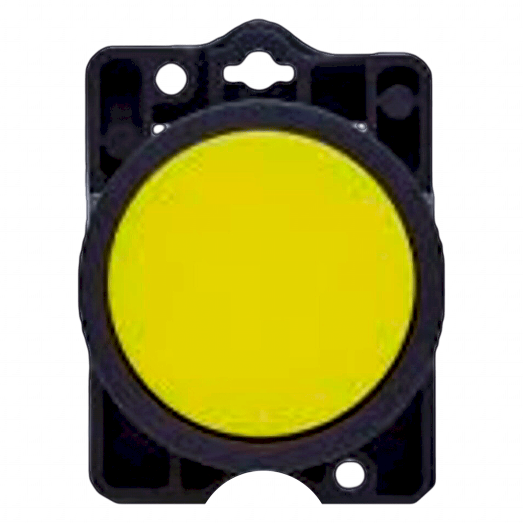 [36832] Cabezal Pulsador SLP Plástico Rasante S/Soporte Amarillo Steck Electric