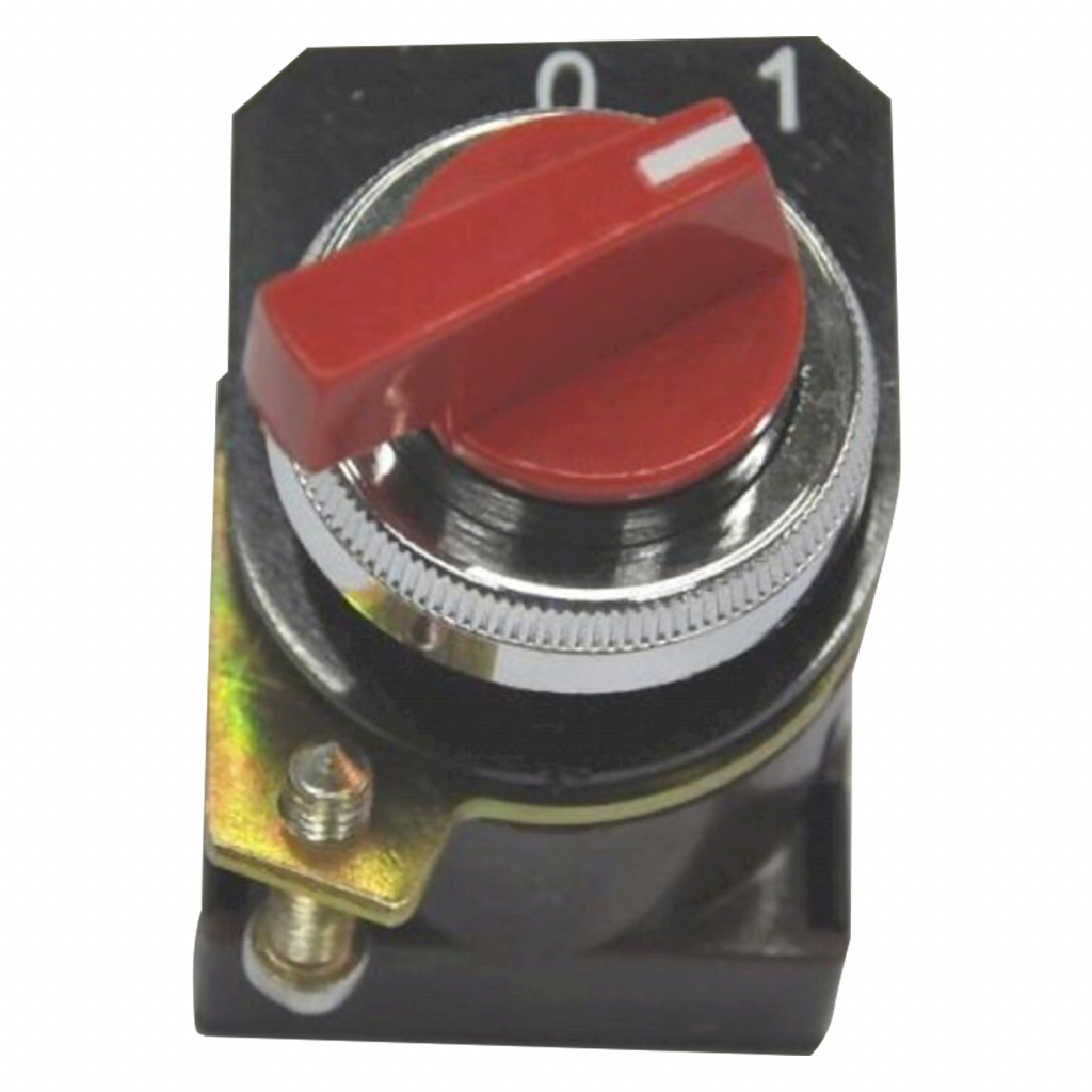 Selector a Palanca 7000 2 Posiciones C/Retención 0-1 Rojo Aea