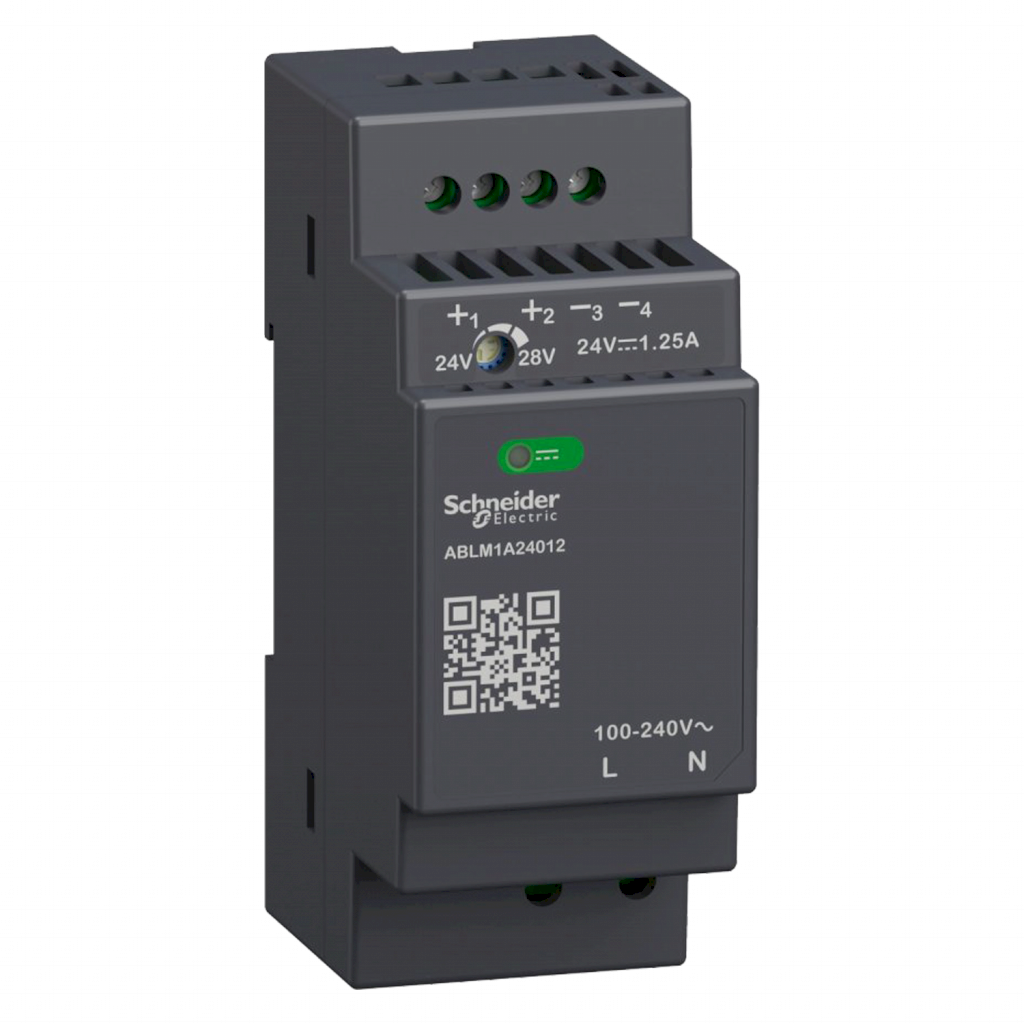 Fuente Monofásica ABLM E: 10-240V S: 24VCC 1,2A Schneider Electric
